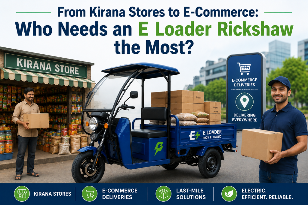 E Rickshaw Loader Manufacturers