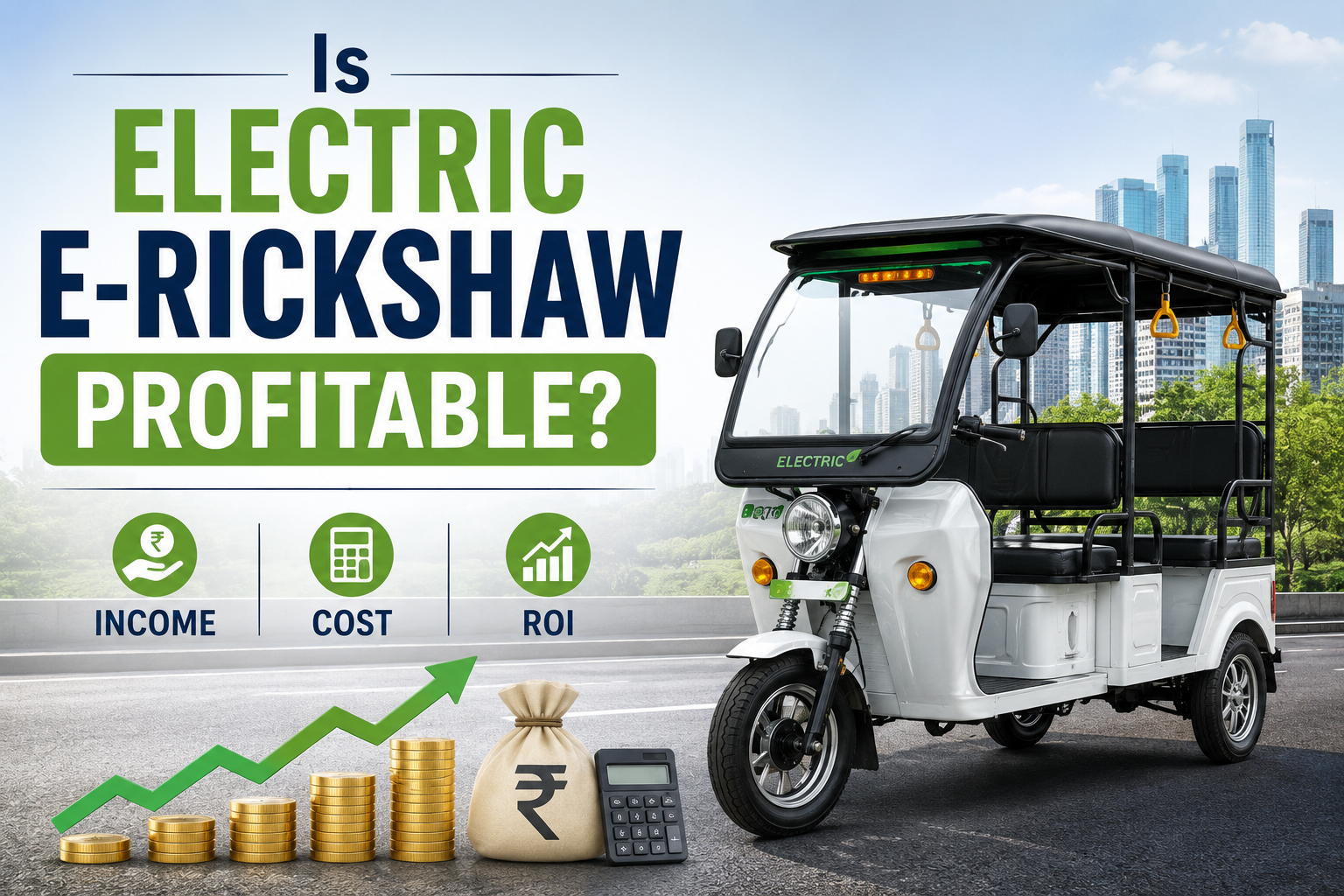 Electric Auto E Rickshaw