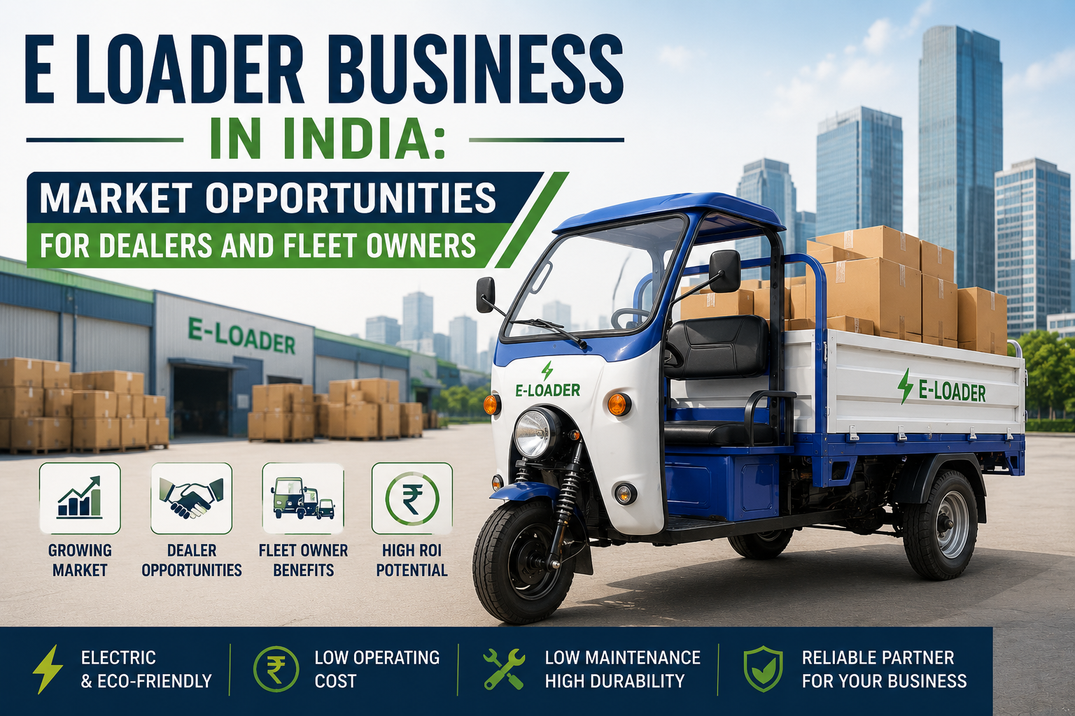 E Loader Manufacturing Company in India