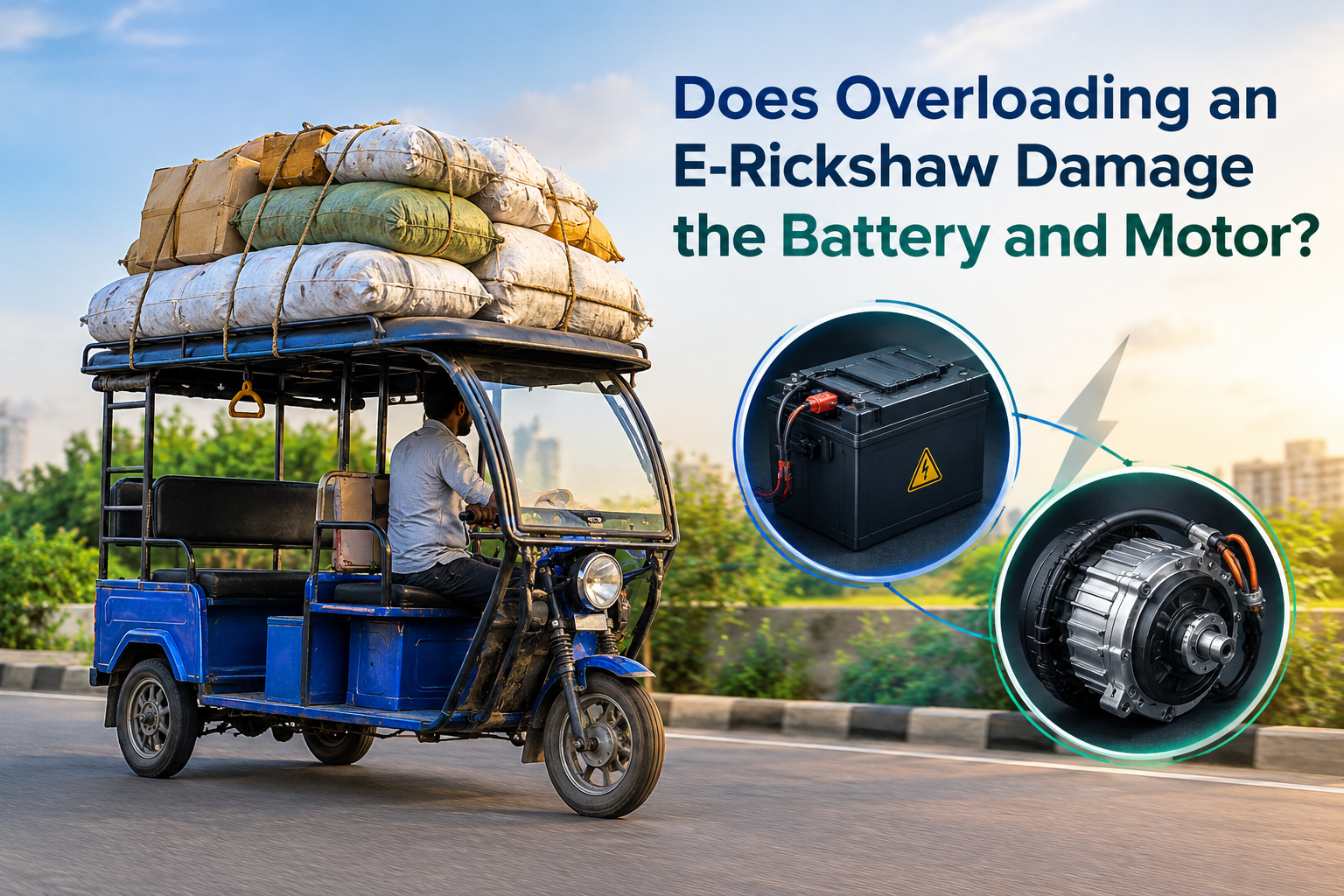 Electric Auto E-Rickshaw